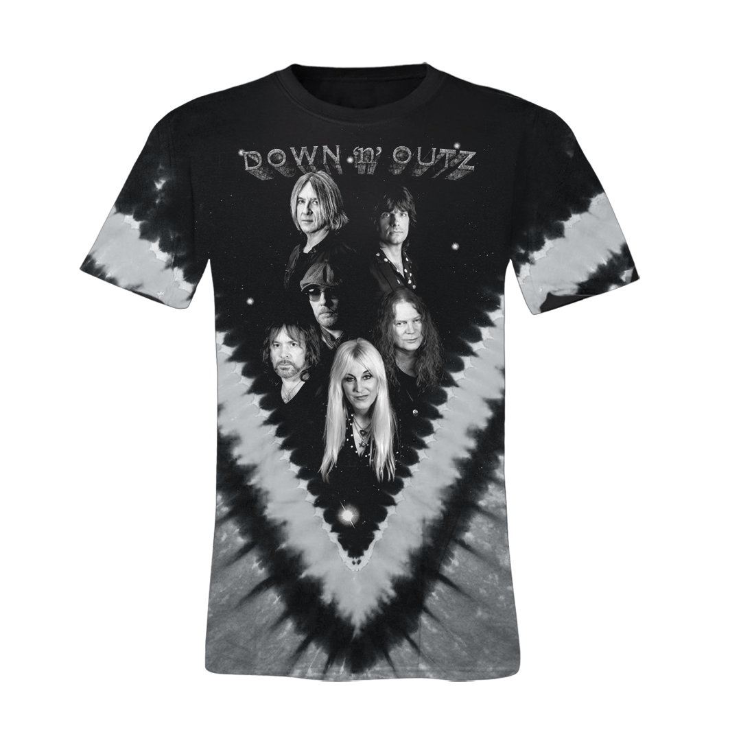 Down 'n' Outz Photo Tie Dye Tee