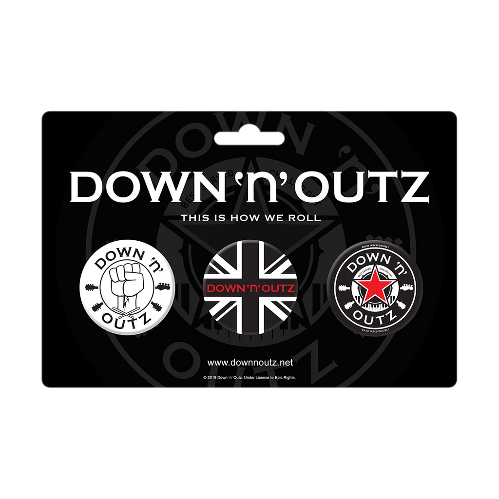 Down 'n' Outz Button Set